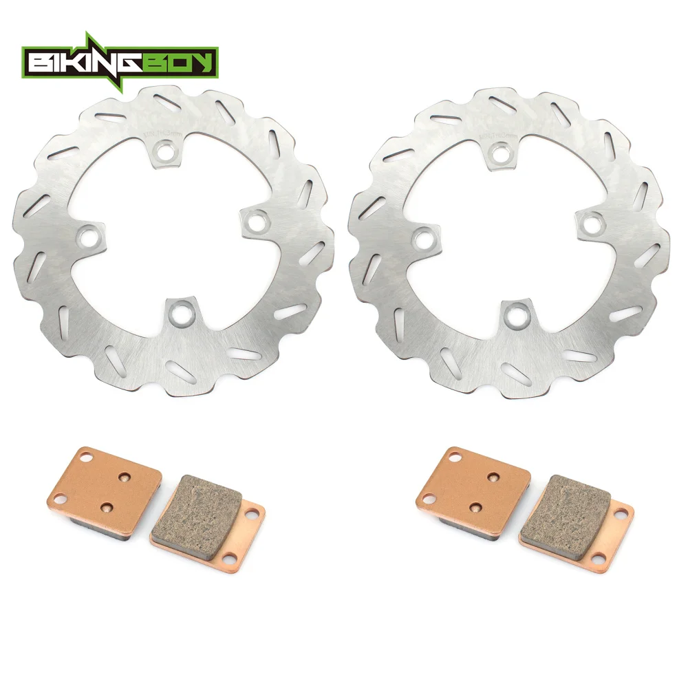 Caltric Front Brake Disc Rotor Pair – Compatible With Kawasaki Prairie 650 2002-2003 & Other Models - View #6