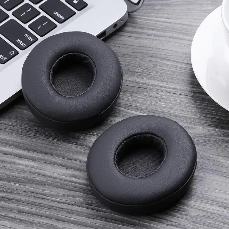 

vanpower 1 Pair Replacement Earpads Cusion Major Headphones Repair Parts Cover for Beats Solo 2 Solo 3 Wireless Headsets