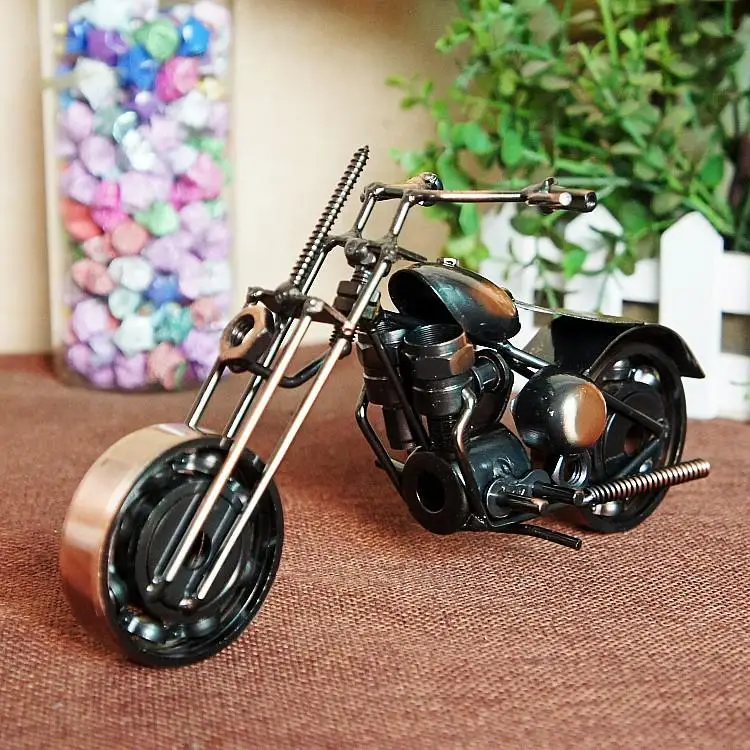 Литые под давлением игрушечные транспортные средства винтажный Бэтмобиль крутой металлический мотоцикл размер М Модель современный европейский стиль игрушки для мальчиков хобби подарок для семьи - Цвет: M122A
