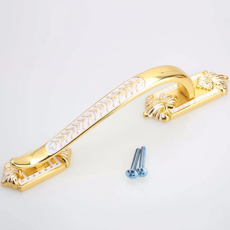 128mm-deluxe-Kitchen-Cabinet-Wardrobe-door-Pulls-5-White-Gold-wooden-door-Dresser-cupboard-Furniture-Handles (4)