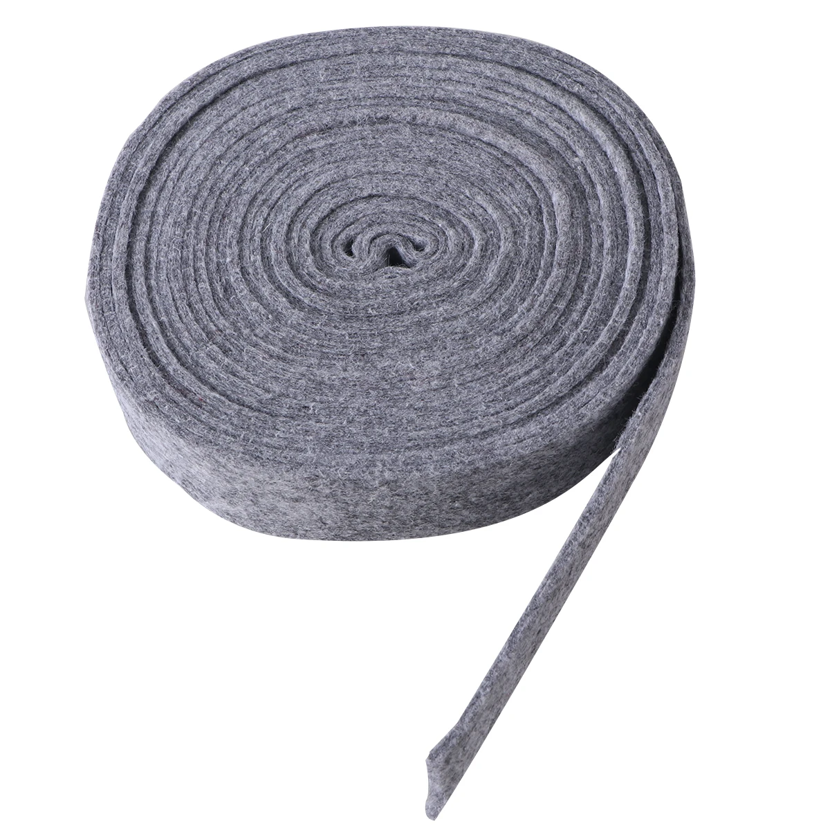 

Wool Felt Ribbon For DIY Crafts Patchwork Decoration Appliques Bowknot Christmas Tree Wreaths Ribbon 3 x 500CM (Grey)
