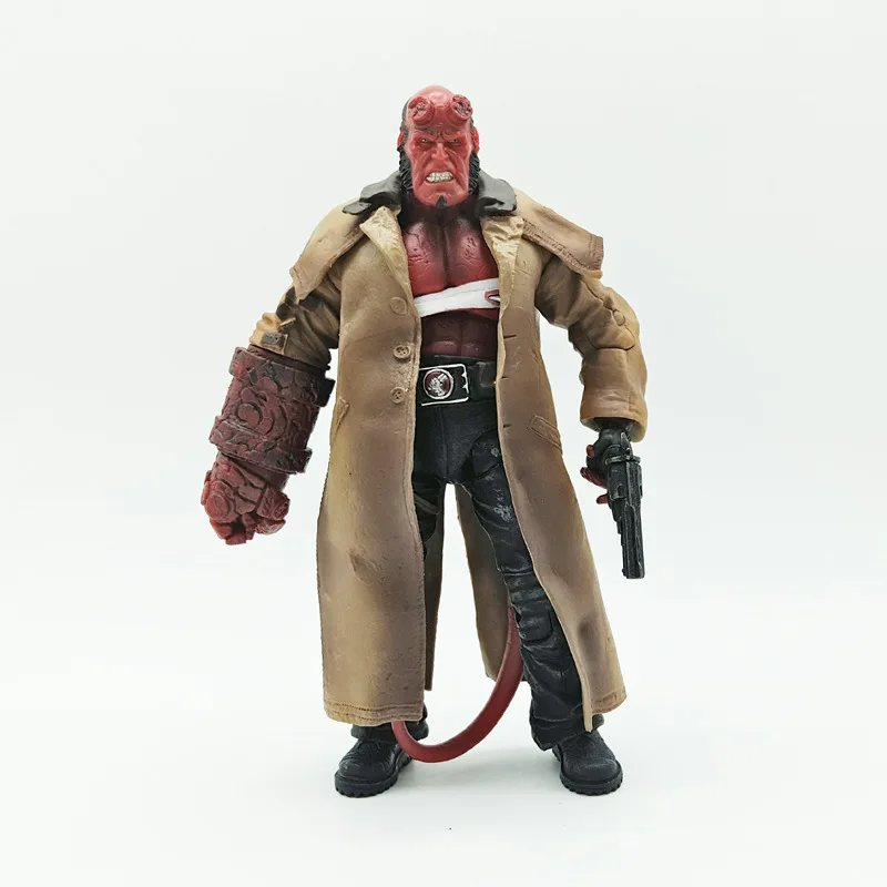 MEZCO Hellboy ПВХ фигурка Коллекционная модель игрушки 18 см|Игровые фигурки и
