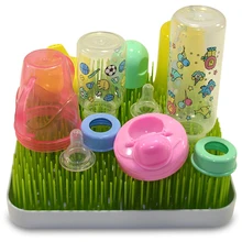 Сушилка для детских бутылочек, детская бутылочка для кормления, чистящая сушилка для хранения, соска-пустышка, имитация газона, контейнер, полка J75