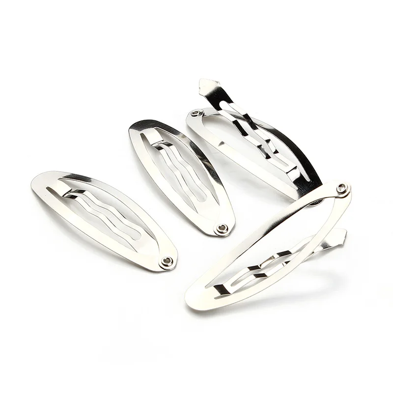 

20pcs/lot Oval BB Snap Barrettes Hairwear Hairgrips Hair Clip For Girls Baby Women DIY Bow Hair Clips Jewelry Material F1927