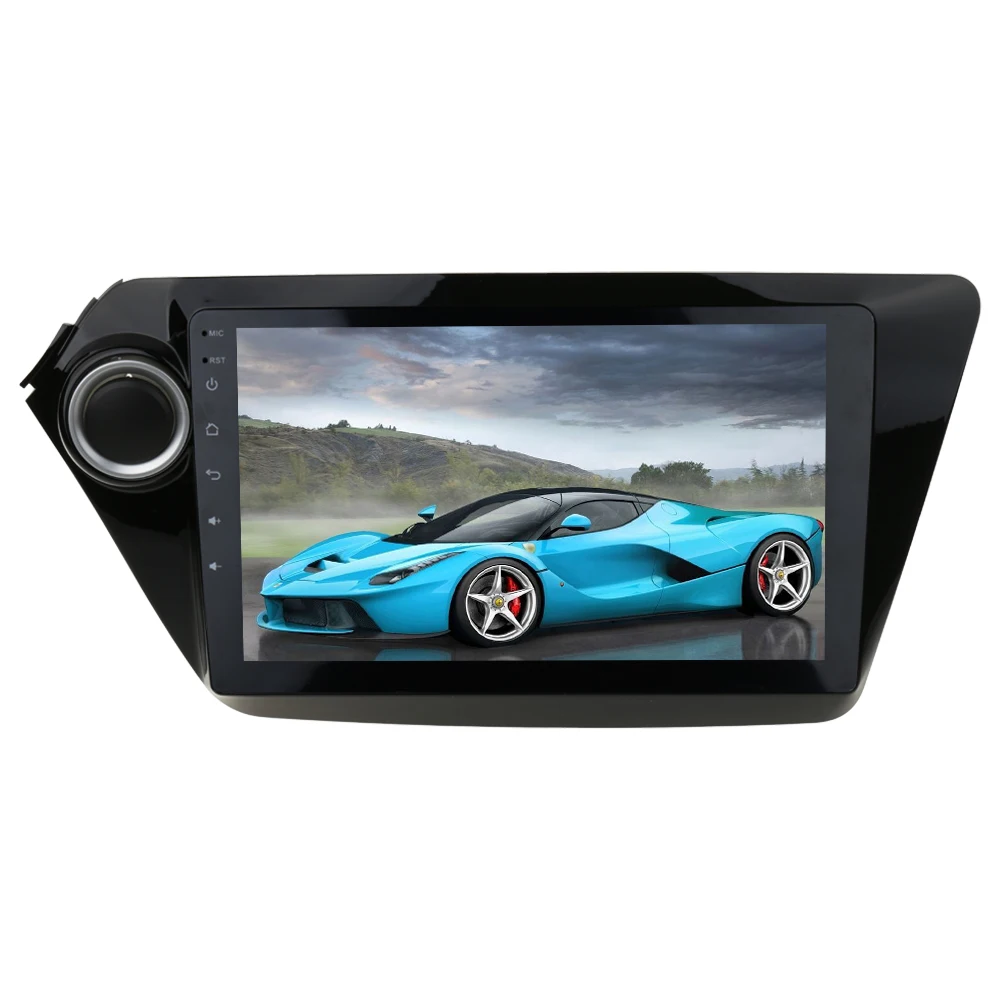 Flash Deal Sinosmart Android 8.1 Car GPS Navigation Radio for Kia K2 2din 2.5d IPS Screen 1