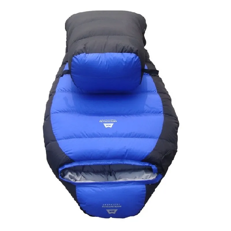 Get  Ultralight camping sleeping bag Mummy Bag white duck down sleeping bag goose down sleeping bag for 