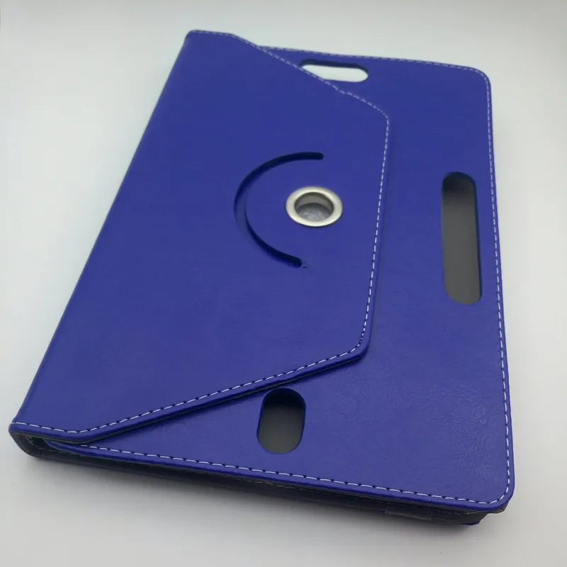 Универсальный чехол Histers для Prestigio Multipad Grace 3301 3201 3101 PMT3301 PMT3201 PMT3101 4G_D 10,1 дюймов планшеты вращающийся чехол - Цвет: Dark Blue