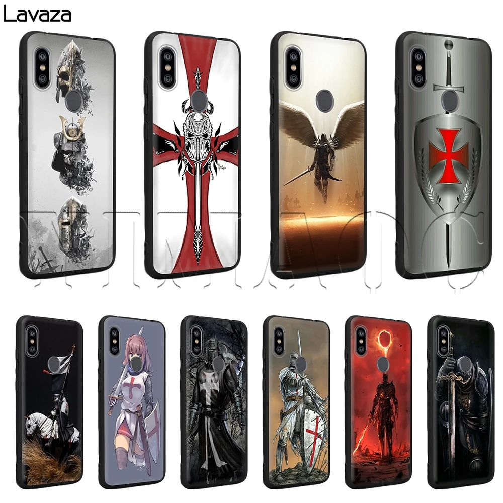 

Lavaza Templar Knight Silicone Case for Xiaomi Redmi Note 4 4X 4A 5 5A 6 6a 7 Pro Go Prime Plus