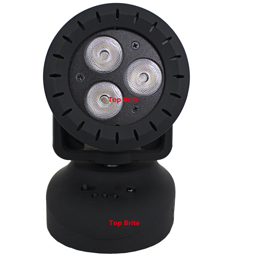 Светодиодный прожектор с движущейся головкой 4 упаковки 3X3W RGB 3IN1 светодиодный 110