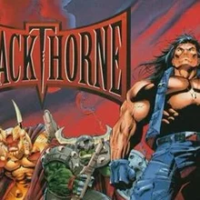 16bit 46pin супер игровая карта-Blackthorne