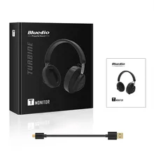 Оригинальные Bluetooth стерео беспроводные наушники BluedioTM с супер басами, Mp3 плеер, гарнитура с микрофоном, FM, BT5.0, наушники