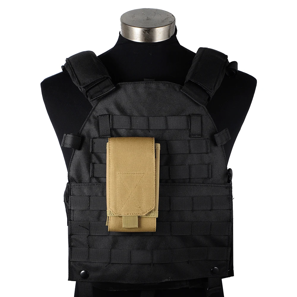 600D нейлоновая тактическая сумка для мобильного телефона армейская Поясная Сумка военный чехол для телефона для охоты стрельбы кемпинга