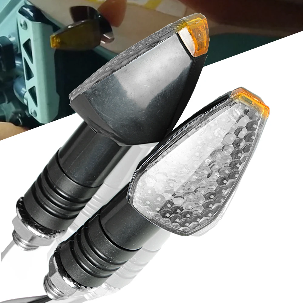 

Motorcycle Indicator LED Turn Signal Light Blinker Side Lights For Kawasaki Z750S ZR750 ZEPHYR ZX-6 ZX9R ZXR400 ZZR600 Z650