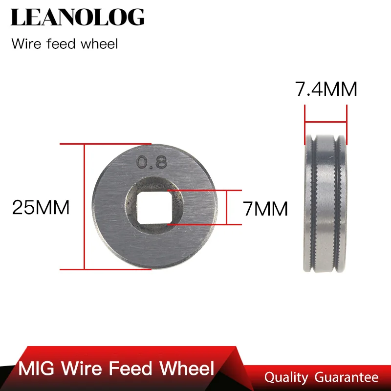 Ролик для подачи проволоки 0,8 мм 1,0 мм двойной размер сварочный аппарат для сварки проволоки