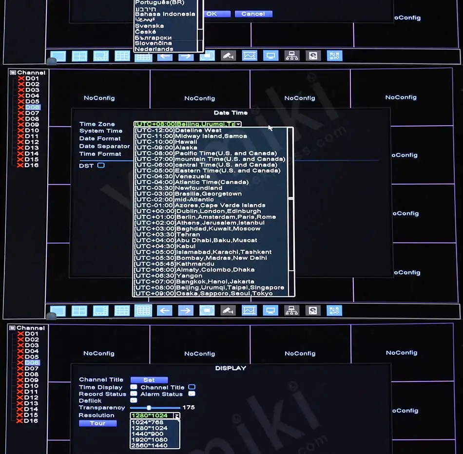 16CH * 5.0MP H.265/H.264 сеть NVR видео-рекордер плата DVR интеллектуальные Analys IP Камера с кабель sata ONVIF CMS XMEYE