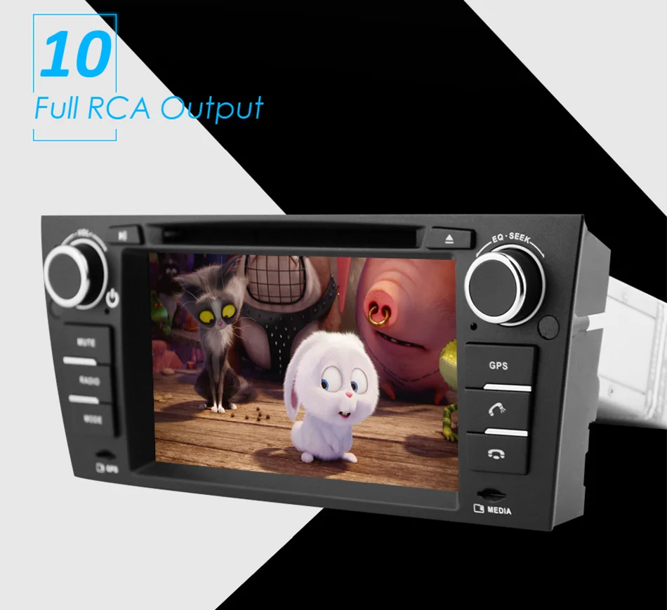 Discount Eunavi Octa 8 Core CPU Android 8.0 Car DVD For 3 Series BMW E90 E91 E92 E93 318 320 325 For Manual Air Conditioning gps Navi 15