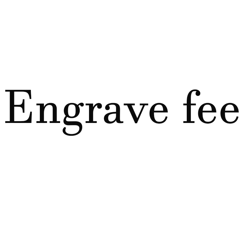 

CHITCHAT Engrave fee For Name Photo Shipping Fee