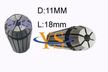 

6 pcs ER11 Collet (1.0, 1.5, 2.0, 2.5, 3.0, 3.5mm) Precision: 0.005-0.008mm