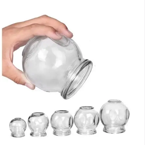 

Medical Traditional Chinese Glass Cupping Jar 5 Sizes Glass Cupping Jar Cupping Therapy Transparent Glass Glass Cupping Fire Cup