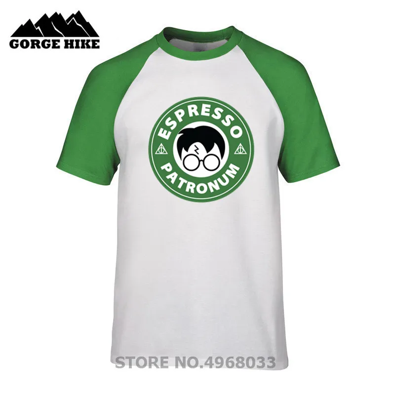 

Hot Boutique Adult apparel Distressed Design T shirt harry men Tshirt Espresso Patronum T-Shirt Magic top tees Digital Printing