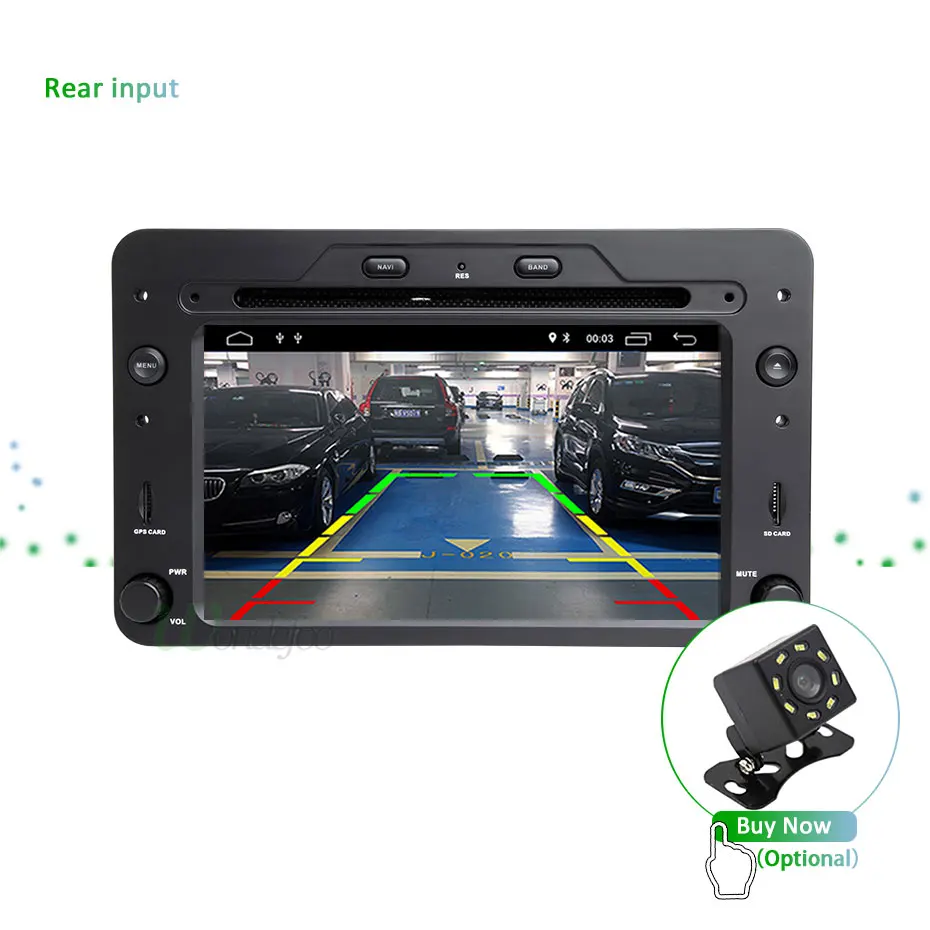 Cheap DSP Android 9.0 4G RAM 64G ROM DVD Player For Alfa Romeo Spider Alfa Romeo 159 Brera 159 Sportwagon Navigation Radio GPS Stereo 26