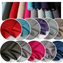 Особенное чувство чистого льна жоржета ткань сказочное платье на заказ одежда шелковая ткань Прозрачный шелк Фабричный многоцветный