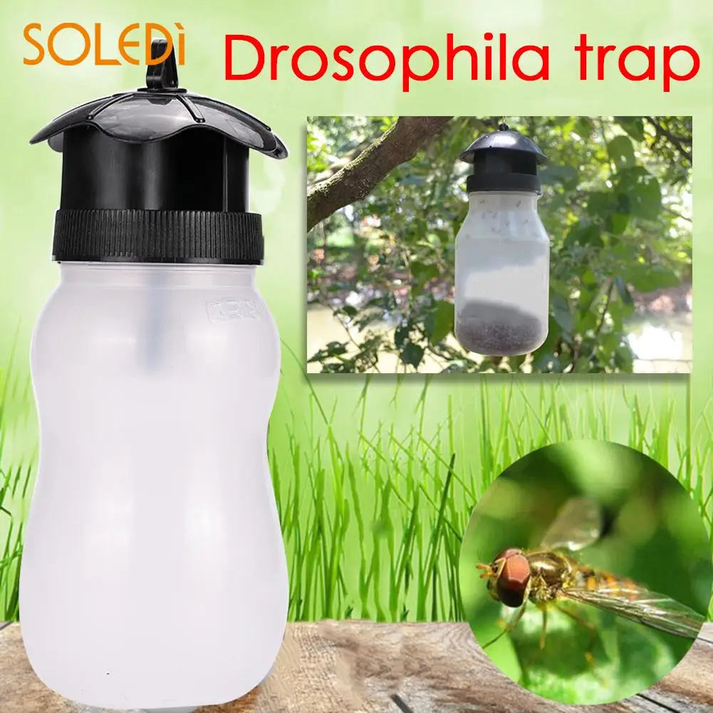 

Durable Fly Trap Fruit Fly Trap Fly Catcher Convenient White Plastic Flies Wasp Pest Hanging Insect Insect Trap