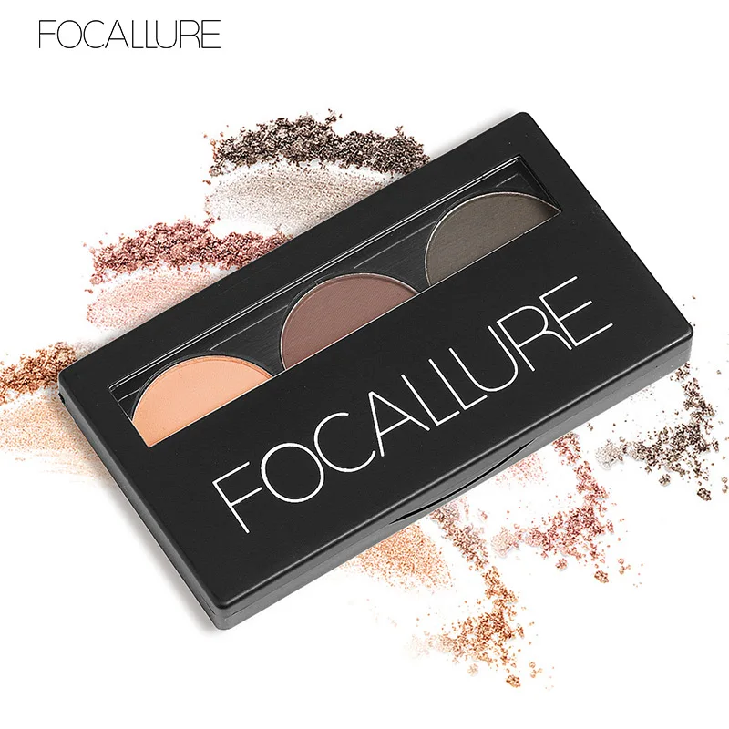 3 Color Waterproof font b Eye b font font b Shadow b font Eyebrow Powder Make