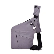 Противоугонная нагрудная сумка для мужчин, дорожная Рабочая мужская сумка-мессенджер, сумка-слинг для сигарет, сумка через плечо, дизайнерский кошелек для мальчиков, скрытая сумка для телефона