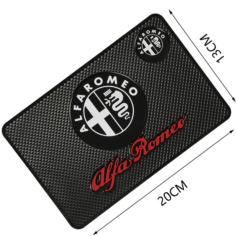 

1pcs Car Styling For Phone Holder Non-Slip Mat Pad Auto Interior Accessories Case For Alfa Romeo 147 159 Mito 156 Car-Styling