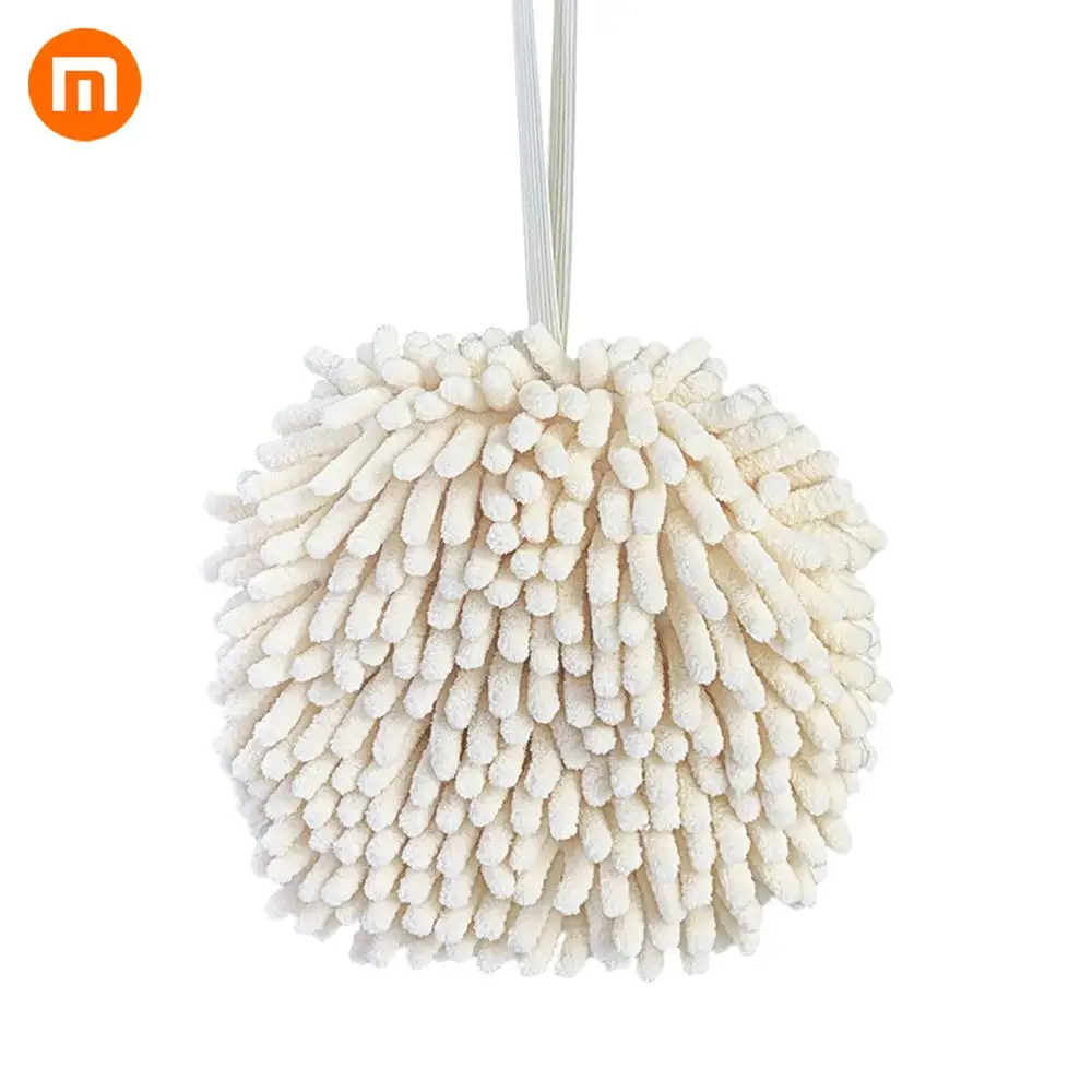 

Xiaomi Qualitell Hand Towel Ball Super Absorbent Fast Drying Soft To The Touch Prevent Bacterial Growth Bathroom Cleaning Tool