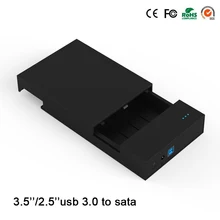 De alta velocidad USB 3.0 para 6 TB disco duro protable hdd apoyo 2.5/3.5 pulgadas hdd blueendless caja MR35T