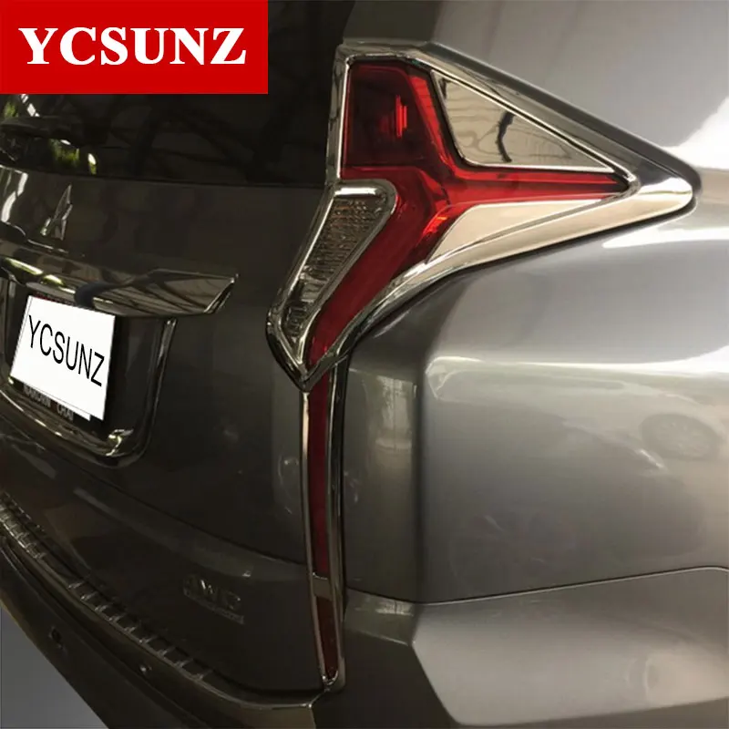 2016 2019 For Mitsubishi Pajero Sport Accessories Chrome Rear Lights