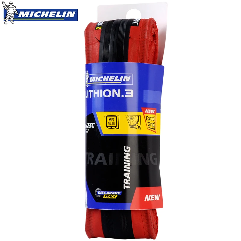 MICHELIN 1 Piece LITHION-3 Training Road Bicycle Bike Tire 700*23c Foldable Tyre Resistant Folding Ultralight Tyre Bicycle Parts