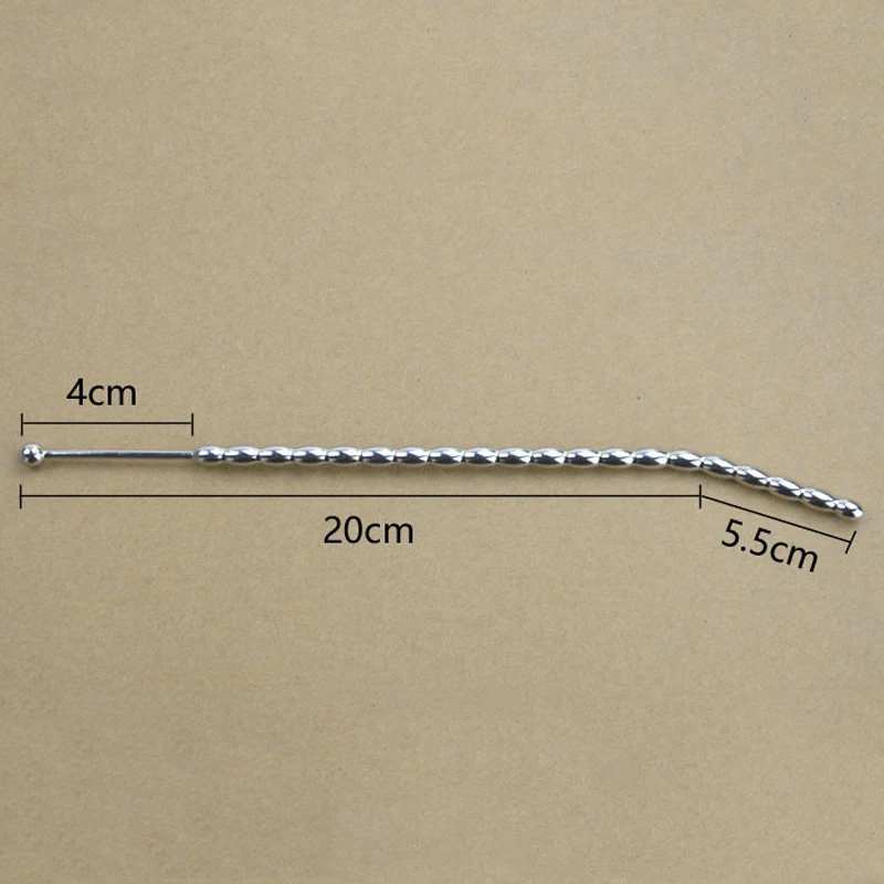 255mm super long stainless steel beads urethral sound wand sex toys for men masturbator penis plug urethra dilators stimulator