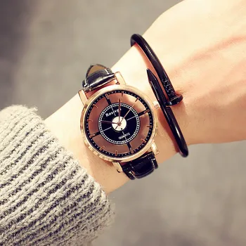 

Bigbang with the Korean version of the hollow exo watches men and women students simple fashion trends personality WristWatch