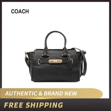 Coach Swagger 27 кожаная сумка Carryall Bag 87295