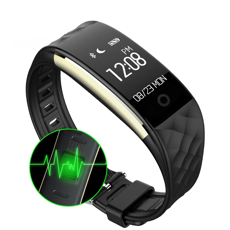 

S2 Smart Watch Heart Rate Monitor Fitness Tracker Touchpad Wristband GPS Sport Clock Men Women Smart Bracelet For Android IOS