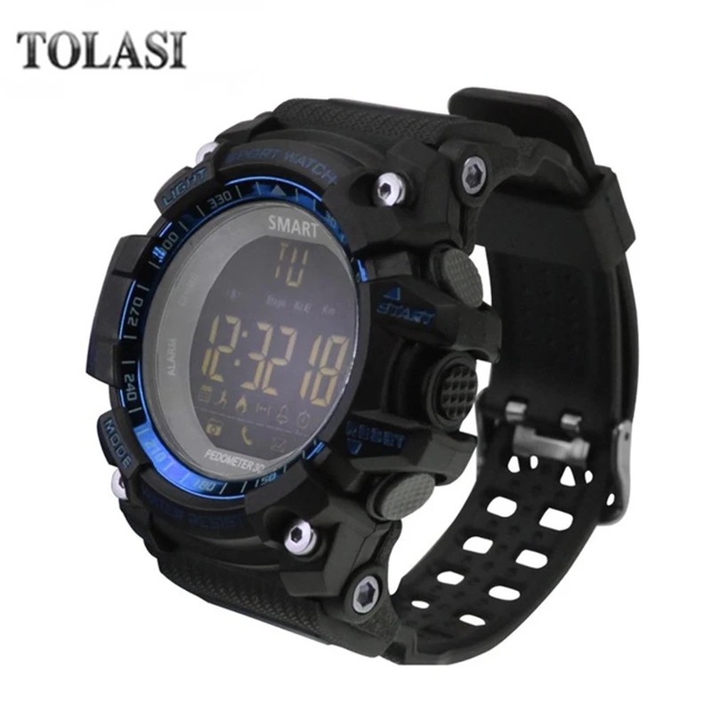 Смарт часы EX16 Xwatch Спорт Bluetooth 4 0 5ATM Водонепроницаемый IP67 Smartwatch Браслет Секундомер