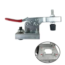 Chuck Clamp Plate Vice for Engraving Machine CNC router Fixture Woodworking Aluminum Plate Fixing Woodworking Machinery Parts Chuck Clamp Plate Vice for Engraving Machine CNC router Fixture Woodworking Aluminum Plate Fixing Woodworking Machinery Parts