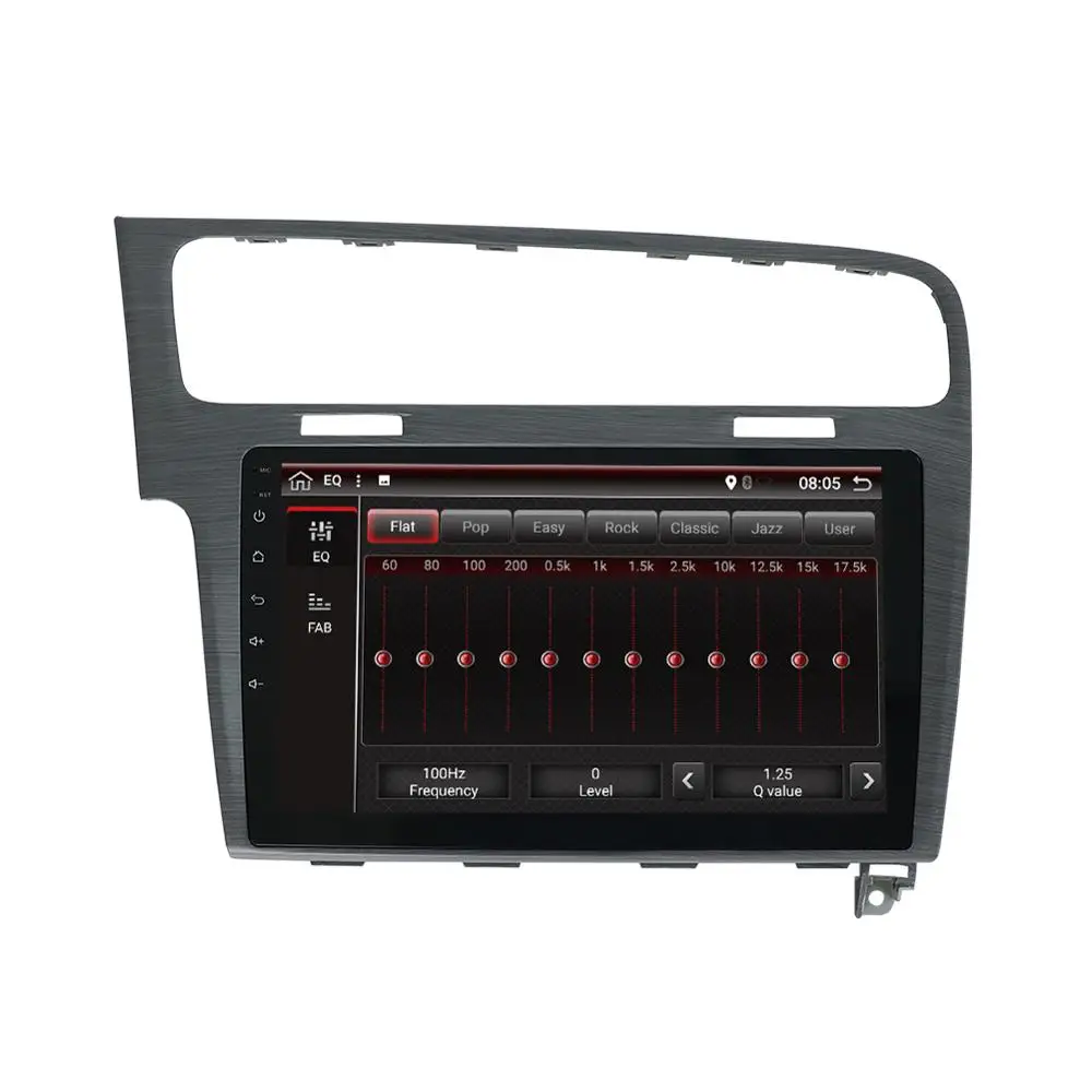 Cheap Bosion 2din 10.1"screen Car DVD Player For Volkswagen GOLF 7 2013 2014 2015 2016 with Navigation Car Stereo Audio GPS Radio 2