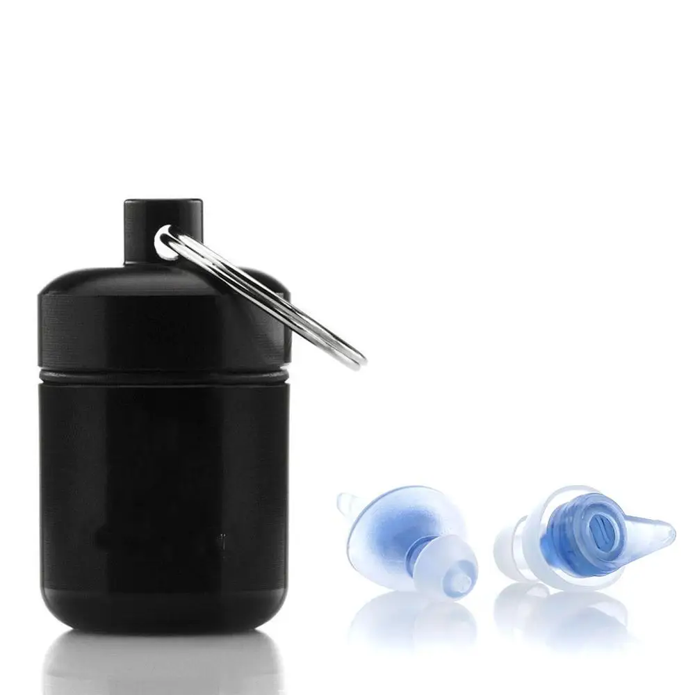 

1 Pairs Silicone Ear plugs Noise Cancelling Hearing Protection Earplugs For Concerts Sleeping Bar DJ Motor Sports