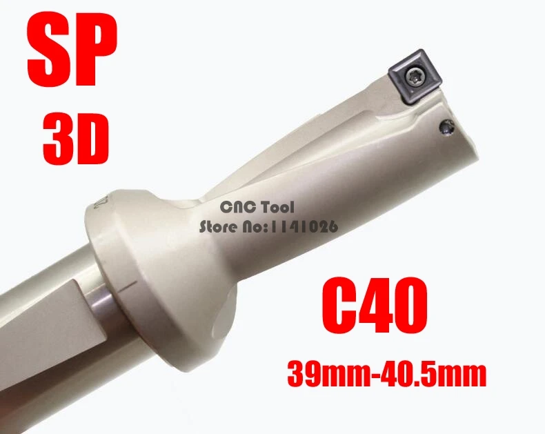 SP C40 3D SD 39 39,5 40 40,5 мм Индексируемые вставные сверла U Быстрый Тип дрели с ЧПУ металлическое сверление мелкое отверстие для SP Indexa вставки