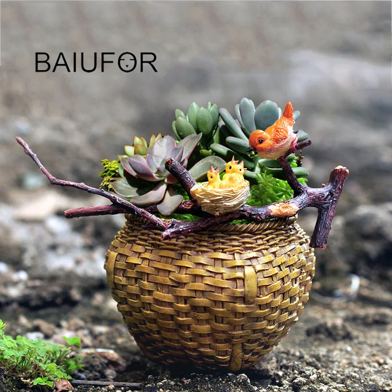 Miniature Figurines BAIUFOR Super Mini Animals 1 Fairy Garden Miniatures diy Terrarium Figurines Micro Moss Landscape Decor Dollhouse Accessories miniature duck figurines,miniature ornament,miniature figurines