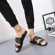 Модные мужские тапочки; летняя повседневная мужская обувь; нескользящие пляжные шлепанцы для мужчин; прогулочная обувь; мужские вьетнамки