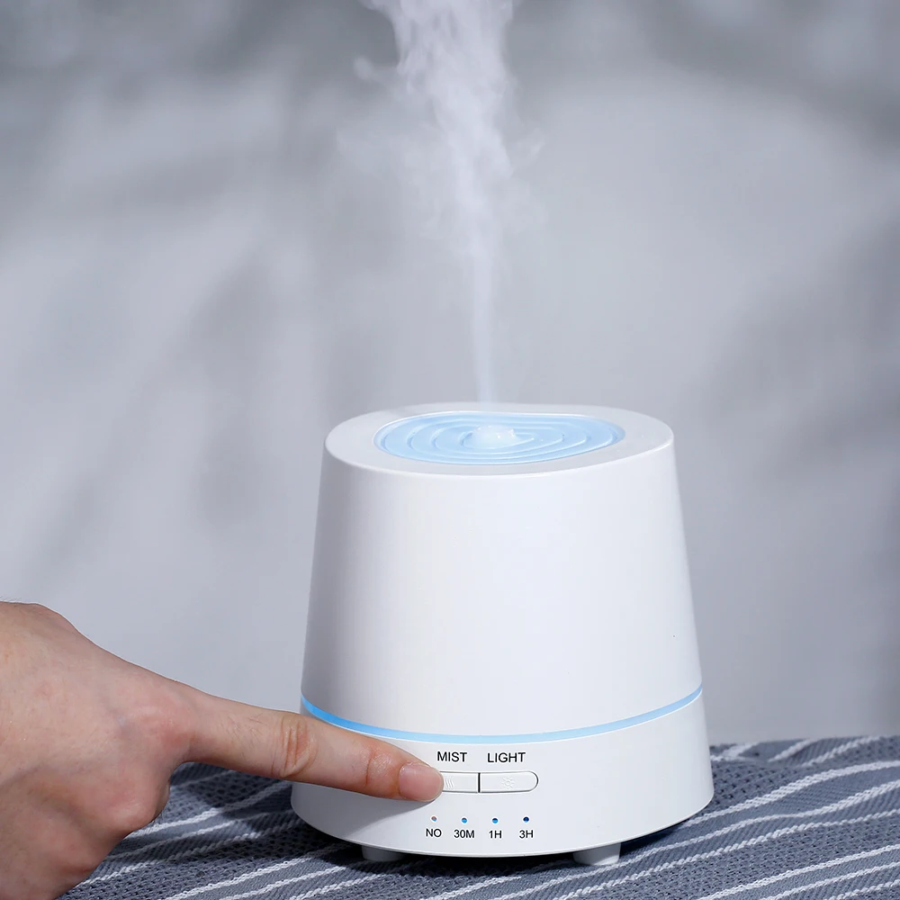 

Mini Humidifier Essential Oil Diffuser Cool Mist Maker Fogger Air Humidifier 7 Led color Changing Lamp Home desk Auto Shut Off