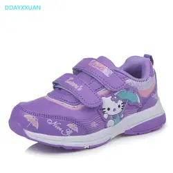 KT Cats обувь для девочек кроссовки новый бренд весна Чистая дышащая детская принцесса обувь мультфильм дети спортивная обувь на плоской