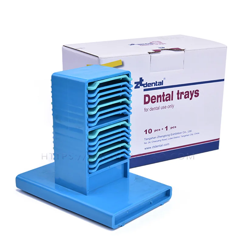 DR.PERFECT Plastic Impression Tray Bite Denture Instrument Holder Dental Products Supply Impression Trays Denture Tray