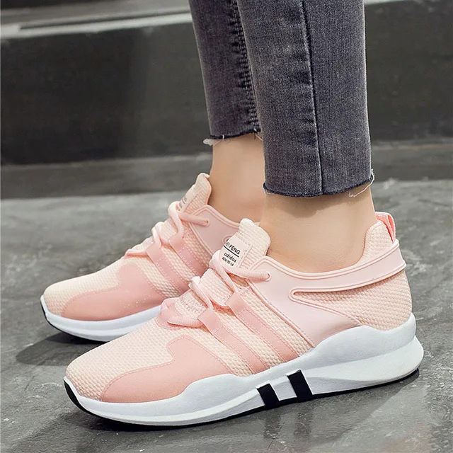 

Women Shoes 2019 fashion lace-up comfortable shoes woman breathable mesh women sneakers tenis feminino ladies shoes