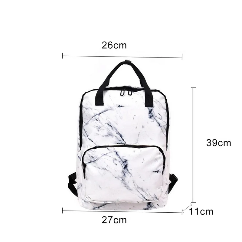 WENYUJH мраморный дизайн рюкзак женские маленькие рюкзаки школьные сумки для девочек-подростков рюкзак для путешествий Hombre